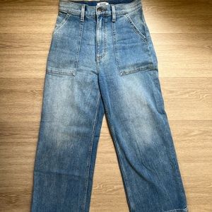 Wrangler Wide-Leg Cargo Jeans